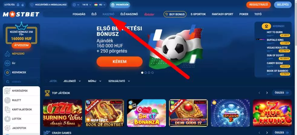 Mostbet casino