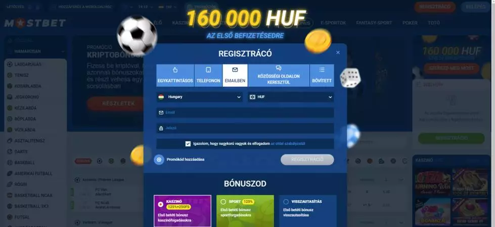 Mostbet email